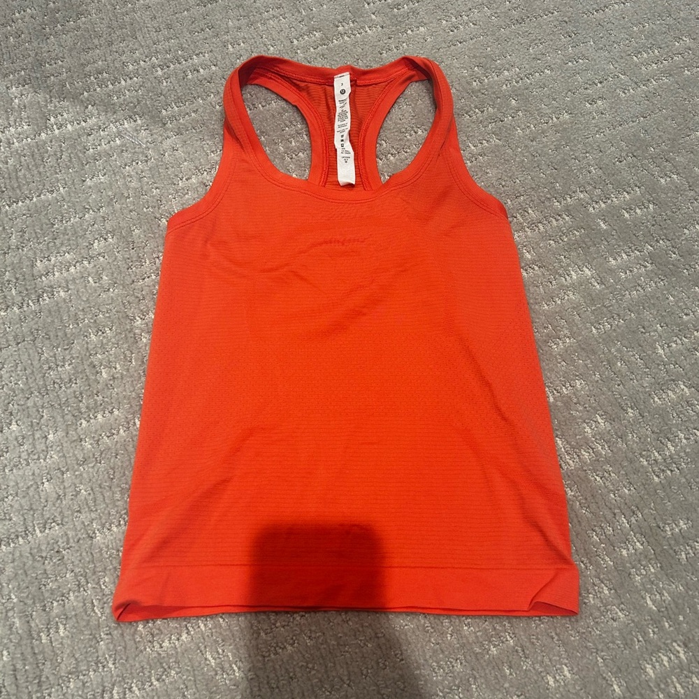 Coral Lululemon Tank top
